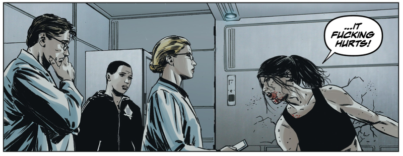 Forever Carlyle shouting at her sister.
